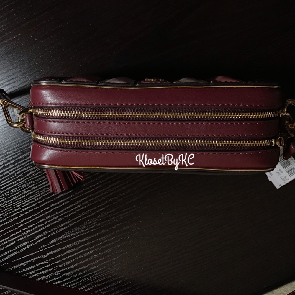 NWT / Michael Kors Small Quilted TriColor Cam Bag - Picture 5 of 6